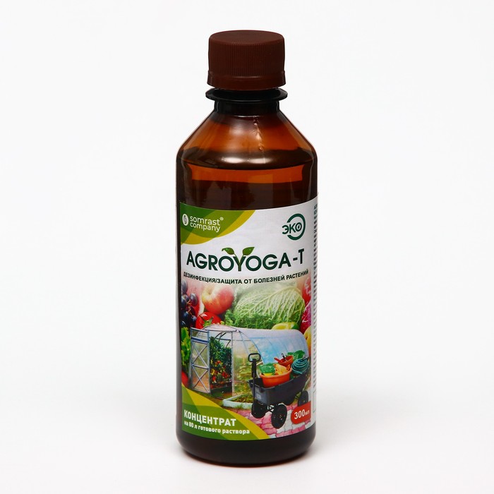 Средство от болезней растений AGROYOGA-T, флакон, 300 мл - Фото 1