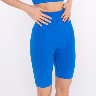 Велосипедки женские, ярко-синие, размер 42 (S)