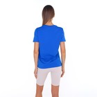 Футболка женская, цвет ярко-синий, размер 42-44 (M) - фото 22271906