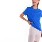 Футболка женская, цвет ярко-синий, размер 42-44 (M) - фото 22271908