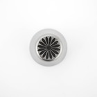 УЦЕНКА Насадка кондитерская KONFINETTA «Гербера», d=3,7 см, выход 2 см, нержавеющая сталь - Фото 5