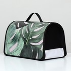 Сумка - переноска для животных "Тропики", каркасная, 45 х 25 х 30 см - фото 22578848