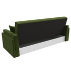 Прямой диван «Лига 015», механизм книжка, микровельвет, цвет зелёный - Фото 6