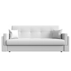 Прямой диван «Лига 015», механизм книжка, экокожа, цвет белый - Фото 2