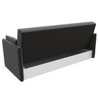 Прямой диван «Лига 018», механизм книжка, велюр, цвет серый  (артикул 9768642)  большой выбор товаров оптом и в розницу по низким ценам с доставкой