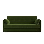 Прямой диван «Лига 018», механизм книжка, микровельвет, цвет зелёный - Фото 2