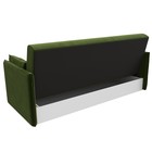 Прямой диван «Лига 018», механизм книжка, микровельвет, цвет зелёный - Фото 6