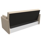 Прямой диван «Лига 018», механизм книжка, экокожа, цвет бежевый  (артикул 9768650)  большой выбор товаров оптом и в розницу по низким ценам с доставкой