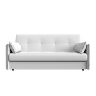 Прямой диван «Лига 018», механизм книжка, экокожа, цвет белый - Фото 2