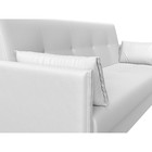 Прямой диван «Лига 018», механизм книжка, экокожа, цвет белый - Фото 3