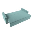 Диван прямой «Лига 009», механизм еврокнижка, велюр, цвет бирюзовый - Фото 8