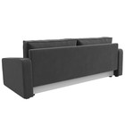 Диван прямой «Лига 009», механизм еврокнижка, велюр, цвет серый - Фото 6