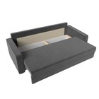 Диван прямой «Лига 009», механизм еврокнижка, велюр, цвет серый - Фото 7