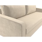 Прямой диван «Лига 009», механизм еврокнижка, микровельвет, цвет бежевый - Фото 4
