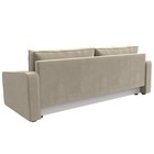 Диван прямой «Лига 009», механизм еврокнижка, микровельвет, цвет бежевый - Фото 6