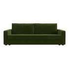 Диван прямой «Лига 009», механизм еврокнижка, микровельвет, цвет зелёный - Фото 2