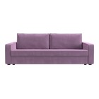 Прямой диван «Лига 009», механизм еврокнижка, микровельвет, цвет сиреневый - Фото 2