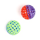 Бадминтон детский, 2 ракетки 41.2×18.6 см, 2 мяча d=5.5 см, цвет МИКС - Фото 11