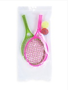 Бадминтон детский, 2 ракетки 41.2×18.6 см, 2 мяча d=5.5 см, цвет МИКС - Фото 8