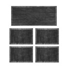 Коврики влаговпитывающие Grand Caratt, 4 шт. 40×60 см, 1 шт. 60×120 см, водонепроницаемые, набор 5 шт. - Фото 4
