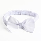 Карнавальный костюм «Стиляги 1», платье красное в чёрный горох, повязка, р. 36, рост 140 см - Фото 7