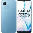 Смартфон Realme C30s, 6.5", 4Гб, 64Гб, 8Мп, 5Мп, microSD, 2sim, 5000мАч, голубой 9715425 - фото 10549727