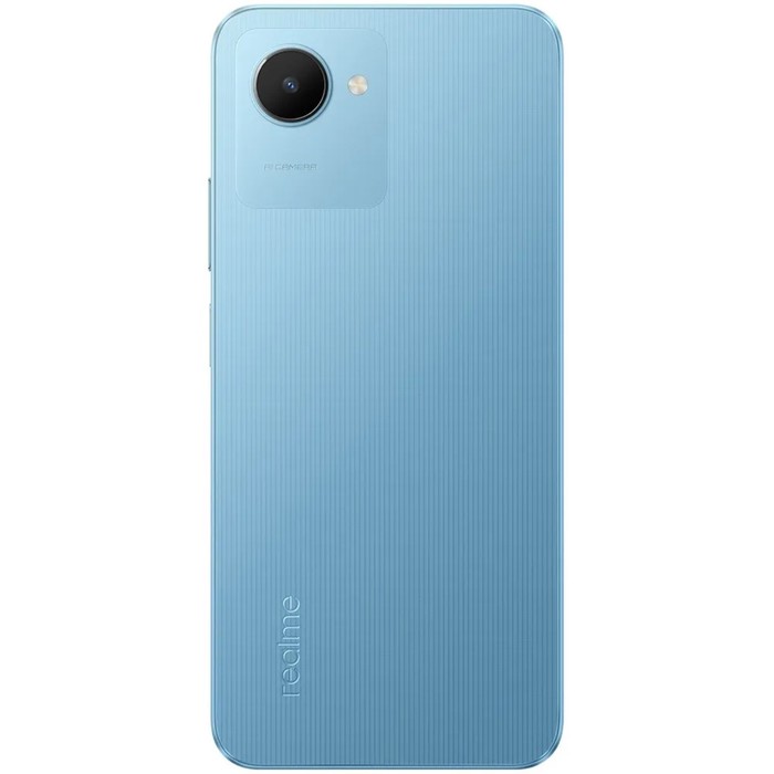 Смартфон Realme C30s, 6.5", 4Гб, 64Гб, 8Мп, 5Мп, microSD, 2sim, 5000мАч, голубой - фото 51470126