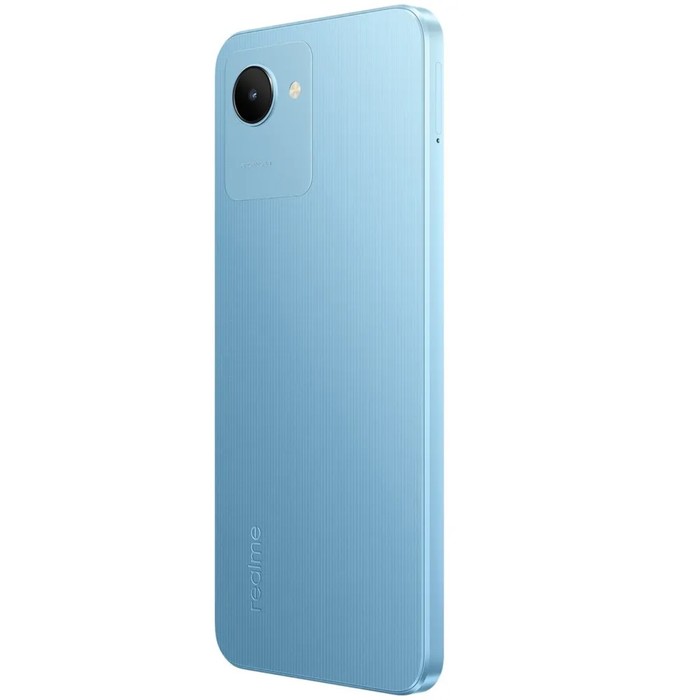 Смартфон Realme C30s, 6.5", 4Гб, 64Гб, 8Мп, 5Мп, microSD, 2sim, 5000мАч, голубой - фото 51470128