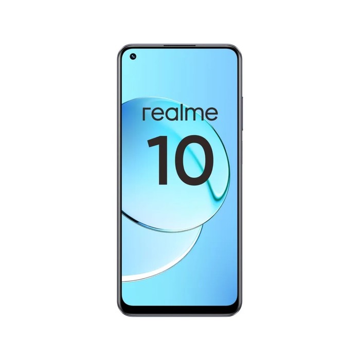 Смартфон Realme 10, 6.4", SAmoled, 2 sim, 4 Гб, 128 Гб, 50 Мп, 16 Мп, 5000 мАч, черный - фото 51328041