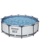 УЦЕНКА Бассейн каркасный Steel Pro MAX, 366×100 см, фильтр-насос, круглый, 56260 Bestway - Фото 7
