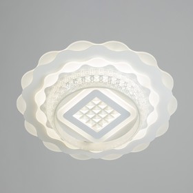 

УЦЕНКА Люстра с ПДУ 1992/1 LED 130Вт 3000-6000К диммер белый 50х50х8 см