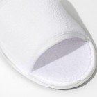 Тапочки махровая ткань, поролон 3 мм, картон 43 размер (индивидуальная упаковка) - Фото 4