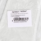 Тапочки махровая ткань, поролон 3 мм, картон 43 размер (индивидуальная упаковка) - Фото 6