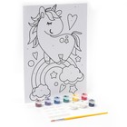 Картина по номерам для малышей «Единорог» - фото 24580254