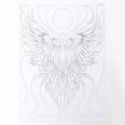 Картина по номерам на картоне 28,5 × 38 см «Сова» - фото 42890458