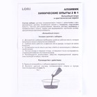 Химические опыты 2 в 1 «Волшебный лизун и Кристаллический коралл» - фото 24509369