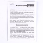 Выращивание кристаллов. Монстрики «Зелёный» Алхимик - фото 45277404