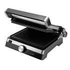 Гриль электрический Polaris PGP 1902, 2200 Вт, антипригарное покрытие, серебристо-чёрный - фото 51463715 Гриль электрический Polaris PGP 1902, 2200 Вт, антипригарное покрытие, серебристо-чёрный - фото 51463715
