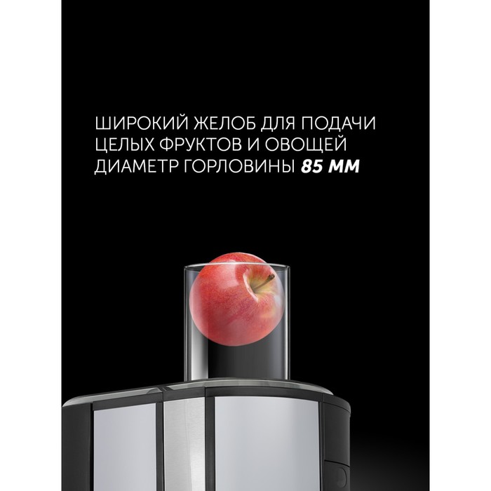 Соковыжималка Polaris PEA 1241A, центробежная, 1200 Вт, 1.1/2.7 л, 21000 об/мин, серебристая - фото 51340266 Соковыжималка Polaris PEA 1241A, центробежная, 1200 Вт, 1.1/2.7 л, 21000 об/мин, серебристая - фото 51340266