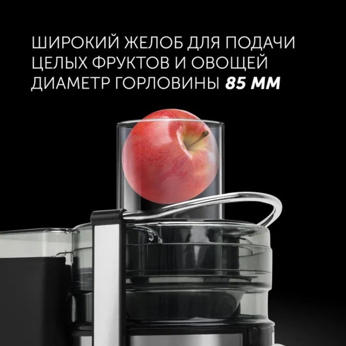Соковыжималка Polaris PEA 1535AL, центробежная, 1500 Вт, 1.1/2.5 л, 18000 об/мин, чёрная - фото 51340273 Соковыжималка Polaris PEA 1535AL, центробежная, 1500 Вт, 1.1/2.5 л, 18000 об/мин, чёрная - фото 51340273
