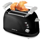 Тостер Polaris PET 0702L, 750 Вт, 6 режимов прожарки, 2 тоста, разморозка, чёрно-белый - фото 51340283 Тостер Polaris PET 0702L, 750 Вт, 6 режимов прожарки, 2 тоста, разморозка, чёрно-белый - фото 51340283