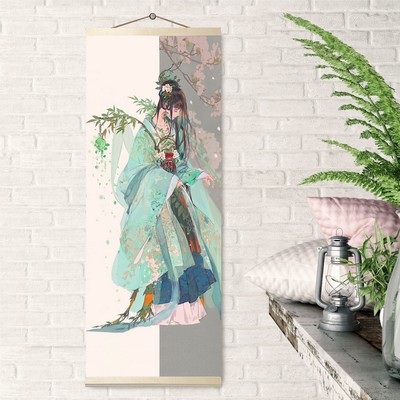 Картина по номерам «Панно. Девушка в кимоно», 35 × 88 см, 29 цветов