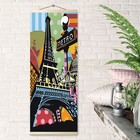 Картина по номерам 35 × 88 см «Панно. Париж» «Поп арт» 18 цветов - фото 319520671