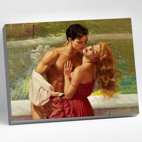 Картина по номерам 40 × 50 см «Страстная любовь» 22 цвета