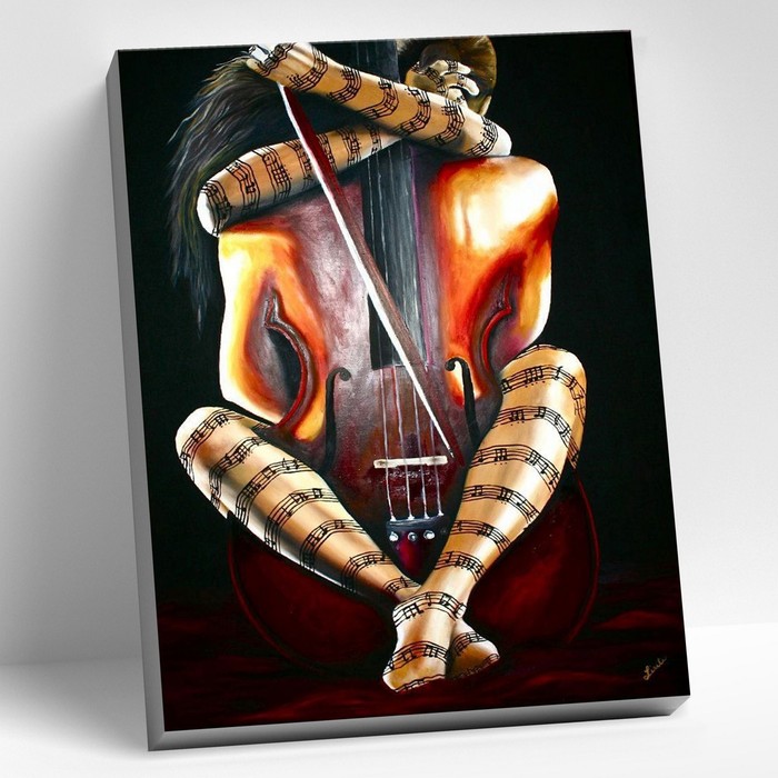 Картина по номерам 40 × 50 см «Музыка от души и для души» 18 цветов - Фото 1