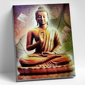 Картина по номерам 40 × 50 см «Философия буддизма» 25 цветов