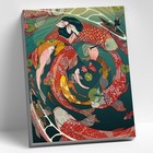 Картина по номерам «Японская гравюра», 40 × 50 см, 21 цвет - фото 319520882