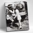 Картина по номерам 40 × 50 см «Влюбленные малыши» 8 цветов - фото 10551950