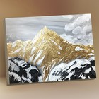 Картина по номерам с поталью 40 × 50 см «Золотые вершины» 14 цветов - фото 8111028