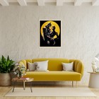 Картина по номерам с поталью 40 × 50 см «Бэтмен и Женщина Кошка» 13 цветов - Фото 4